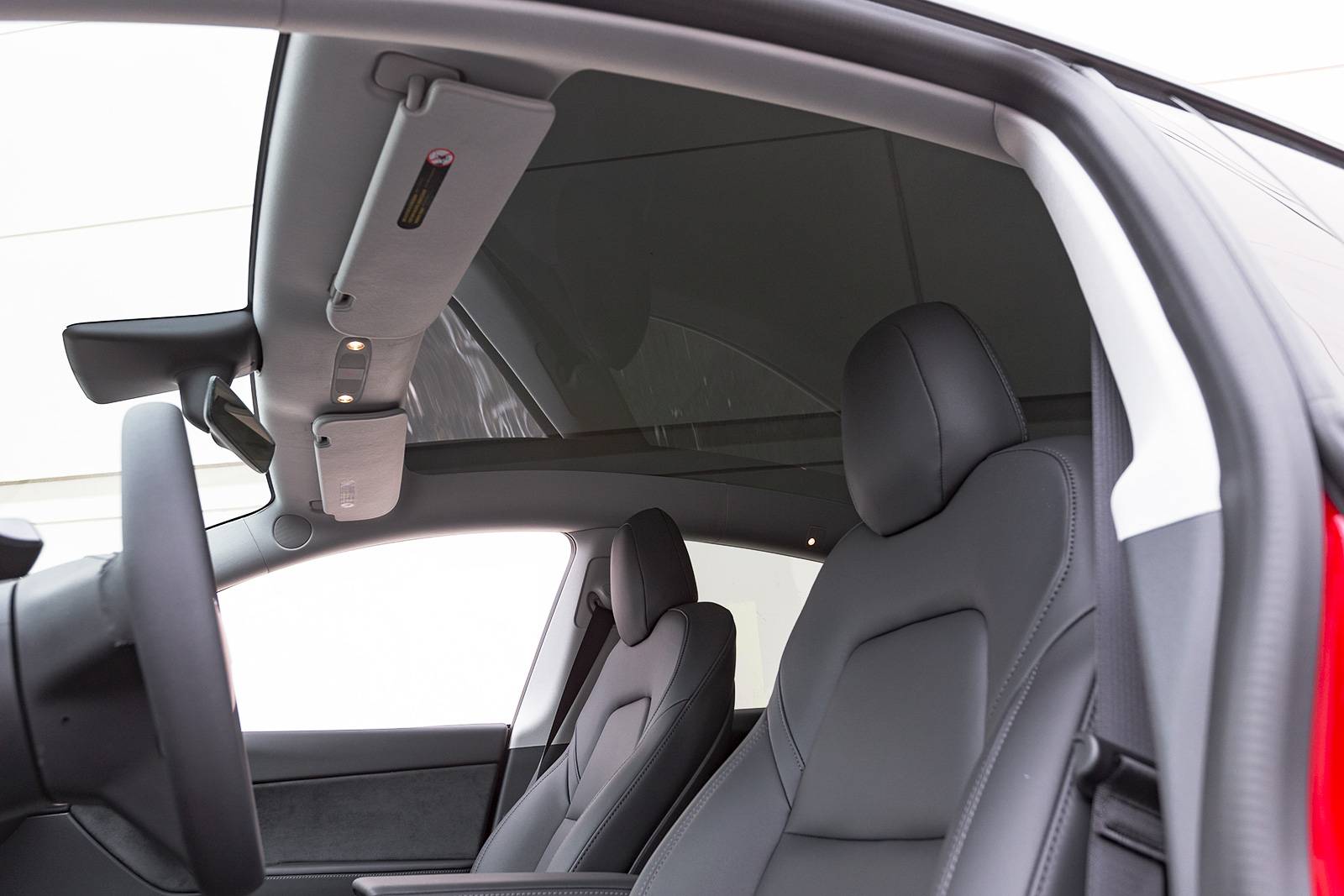 2020 Tesla Model Y interior DETAIL