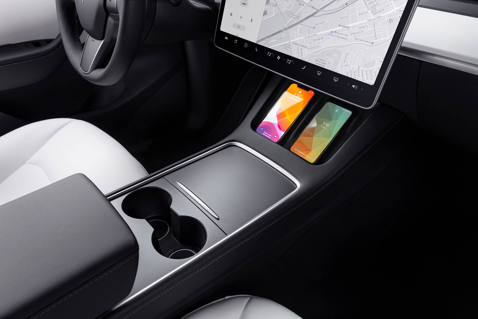 2025 Tesla Model Y interior DETAIL