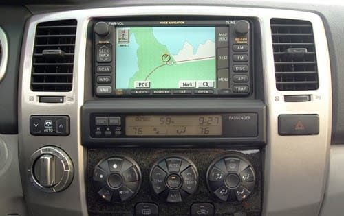 2003 Toyota 4Runner interior CC