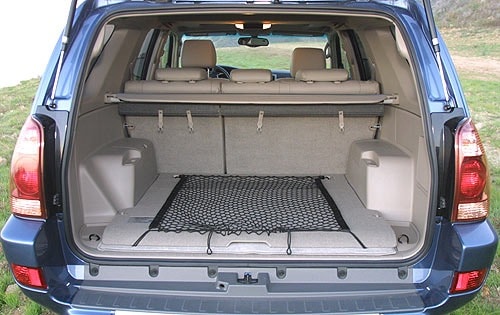 2003 Toyota 4Runner interior CARGO