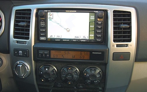 2003 Toyota 4Runner interior CC