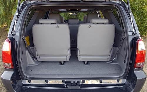 2005 Toyota 4Runner interior CARGO