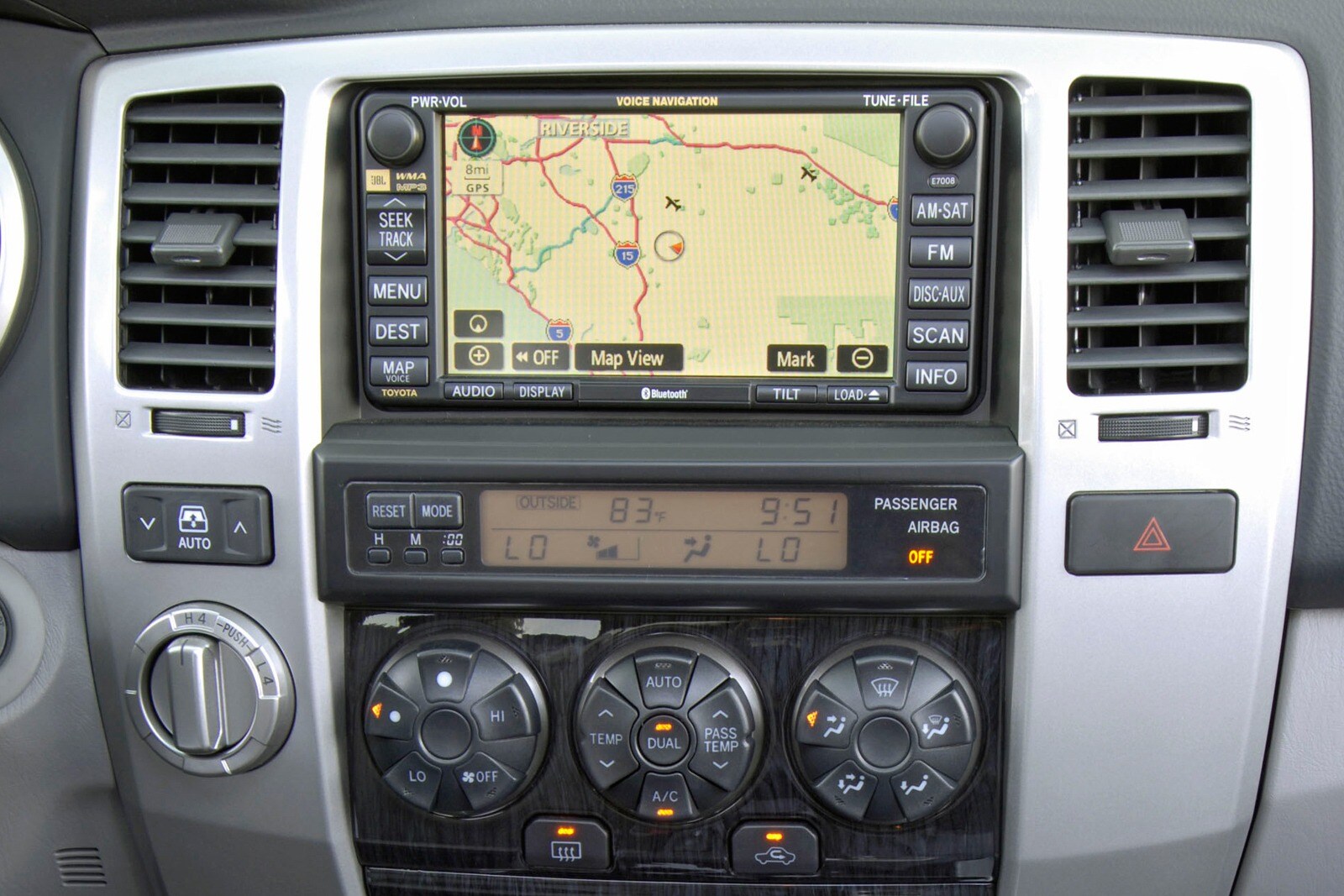 2007 Toyota 4Runner interior CC