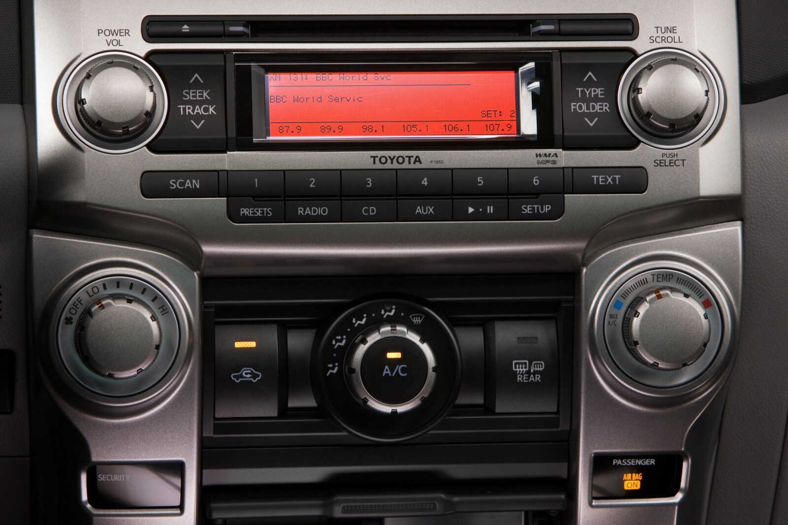 2010 Toyota 4runner interior CC