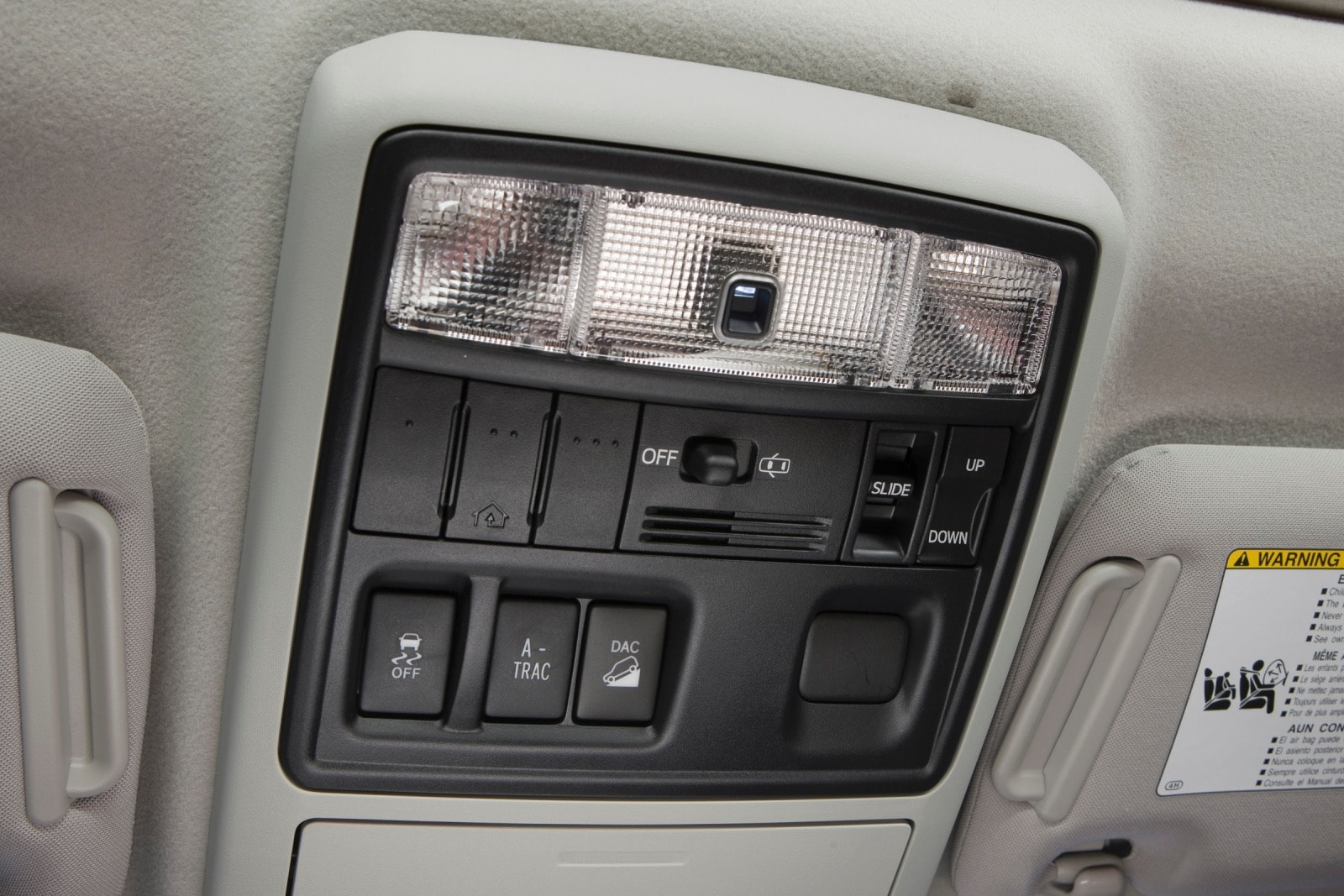 2013 Toyota 4runner interior DETAIL