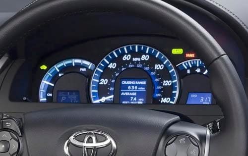 2012 Toyota Camry interior G