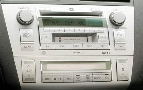 2004 Toyota Camry interior DETAIL