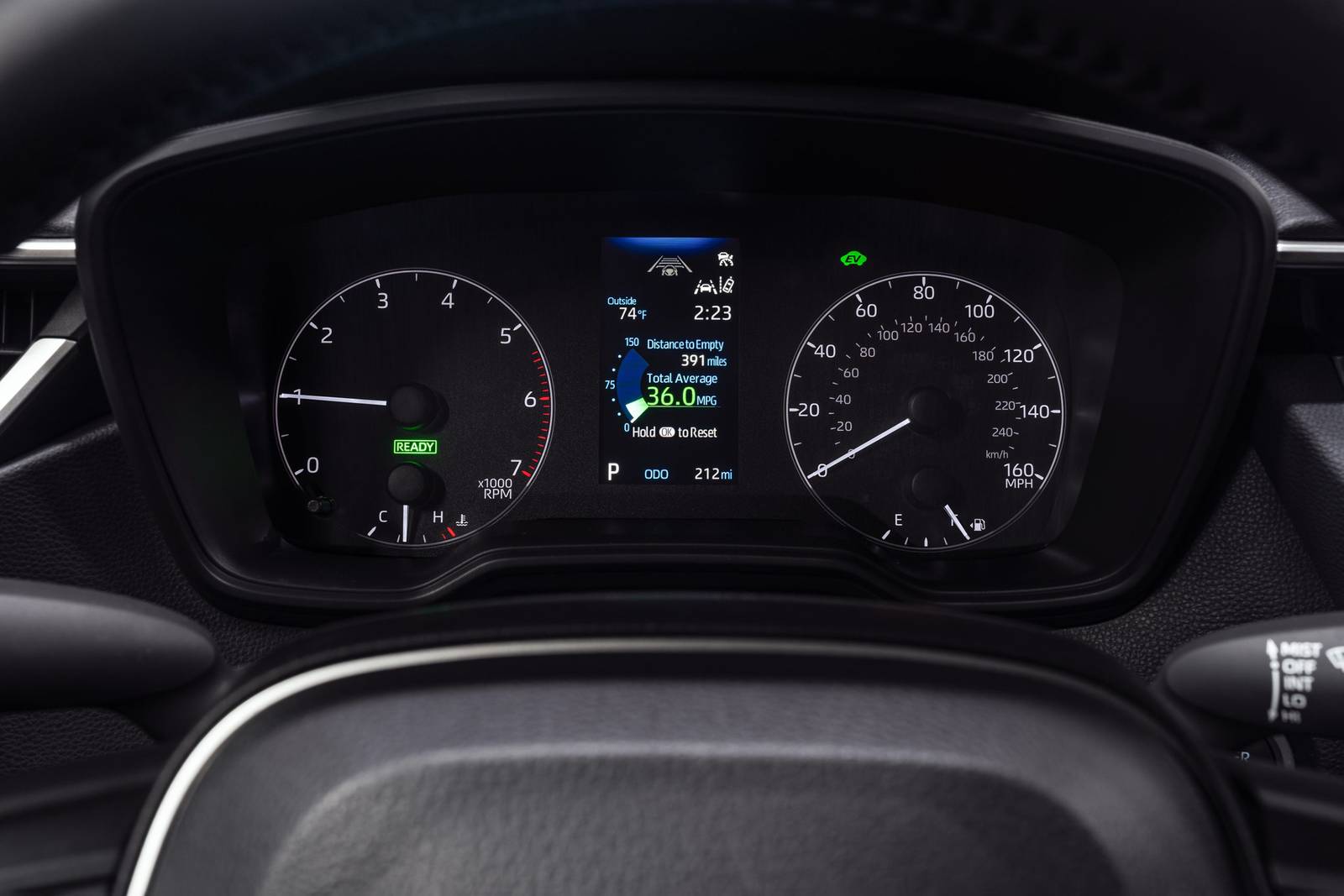 2023 Toyota Corolla interior G