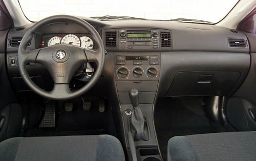 2003 Toyota Corolla interior I