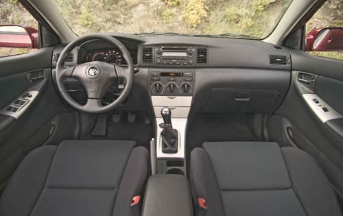 2005 Toyota Corolla interior I