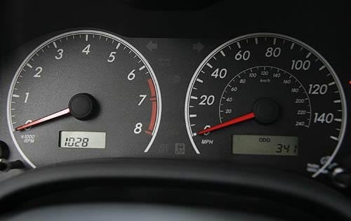 2009 Toyota Corolla interior G