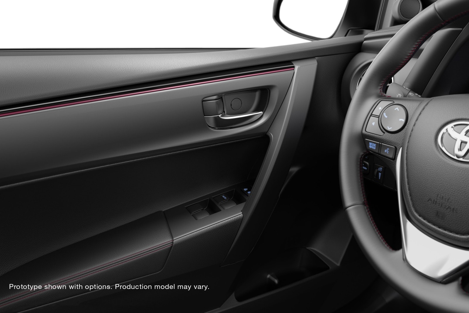 2017 Toyota Corolla interior DETAIL