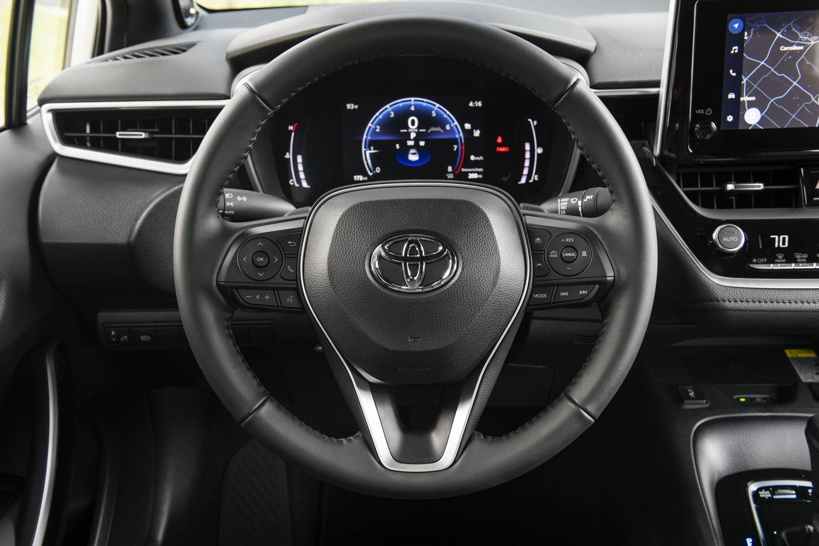 2023 Toyota Corolla interior SWD