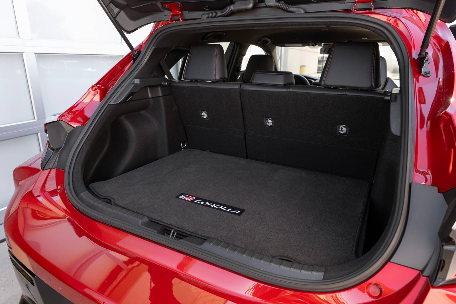 2025 Toyota GR Corolla interior CARGO