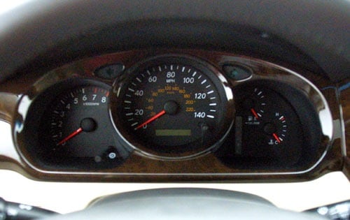 2001 Toyota Highlander interior G