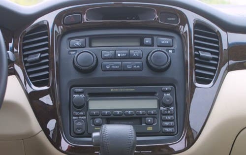 2001 Toyota Highlander interior CC