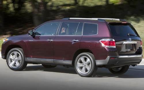 2012 Toyota Highlander exterior F