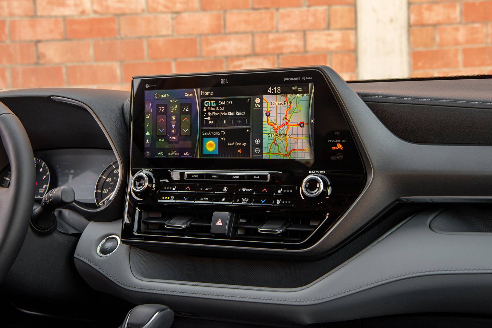 2020 Toyota Highlander front safety CC