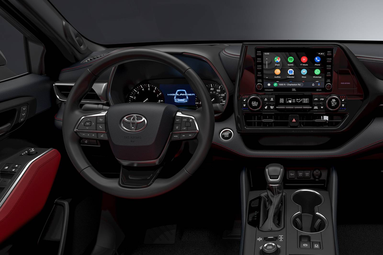 2021 Toyota Highlander interior SWD