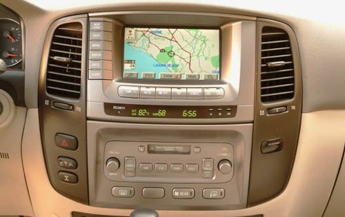 2003 Toyota Land Cruiser interior CC