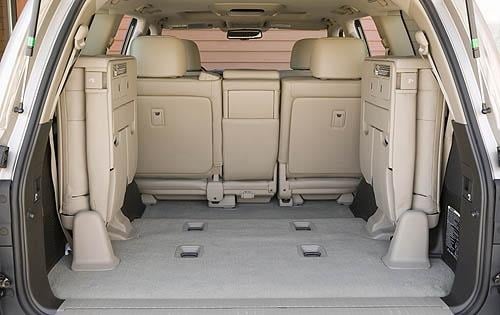 2008 Toyota Land Cruiser interior CARGO