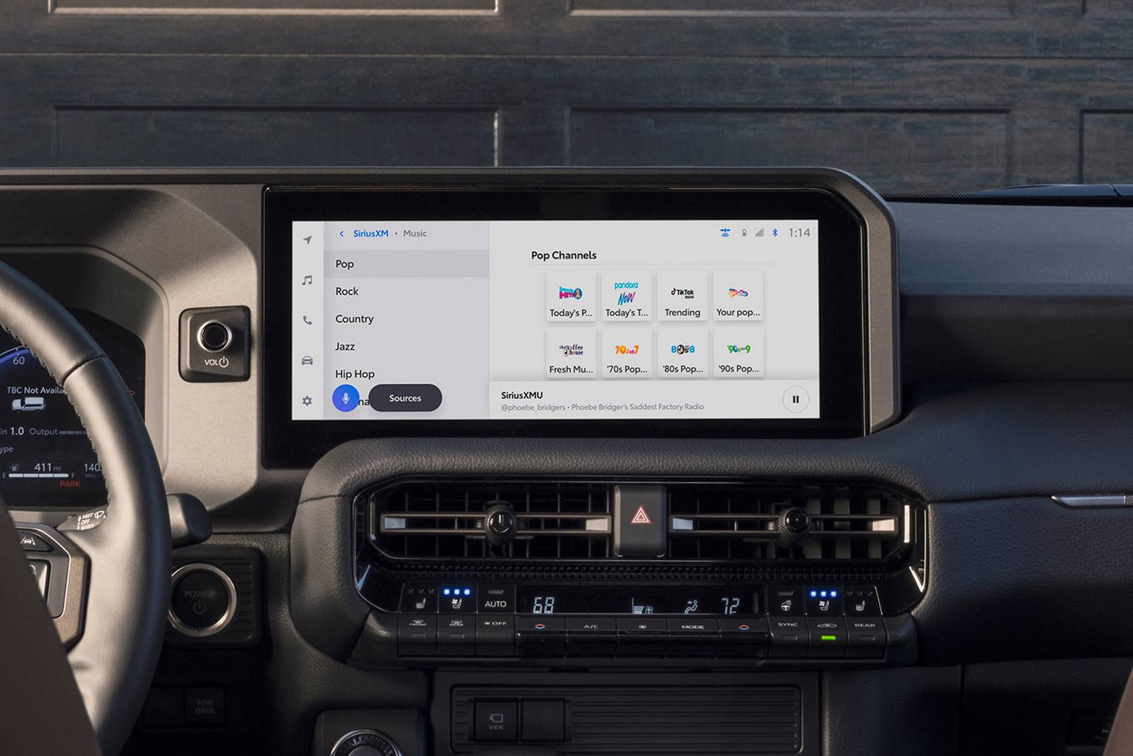 2024 Toyota Land Cruiser interior CC