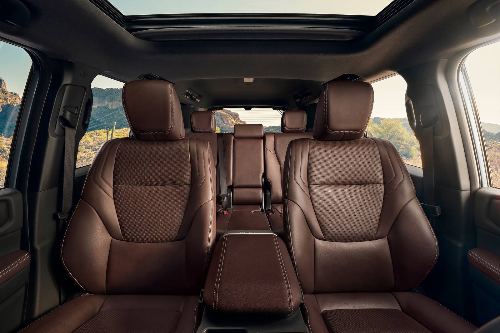 2024 Toyota Land Cruiser interior DETAIL