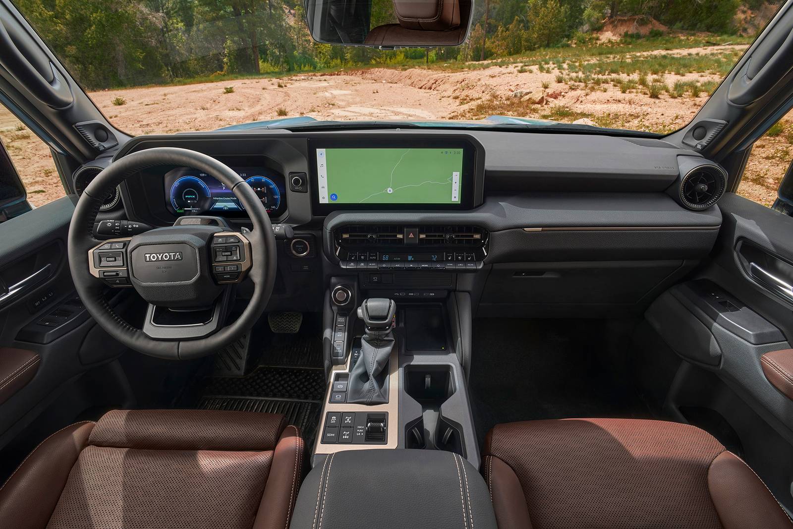 2025 Toyota Land Cruiser interior D