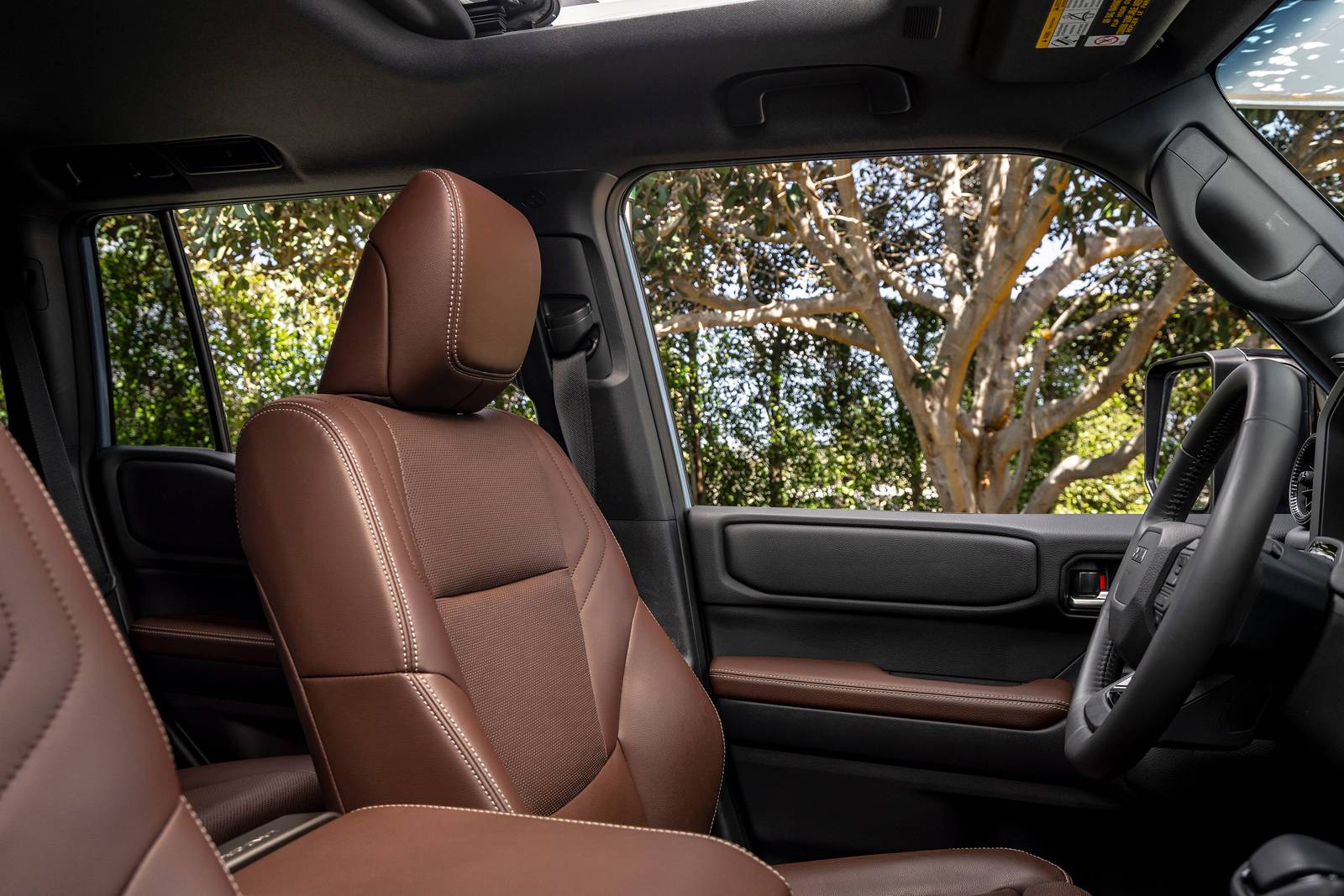 2025 Toyota Land Cruiser interior DETAIL