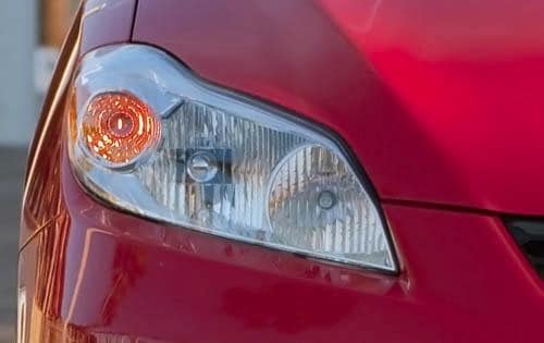 2011 Toyota Matrix front safety DETAIL