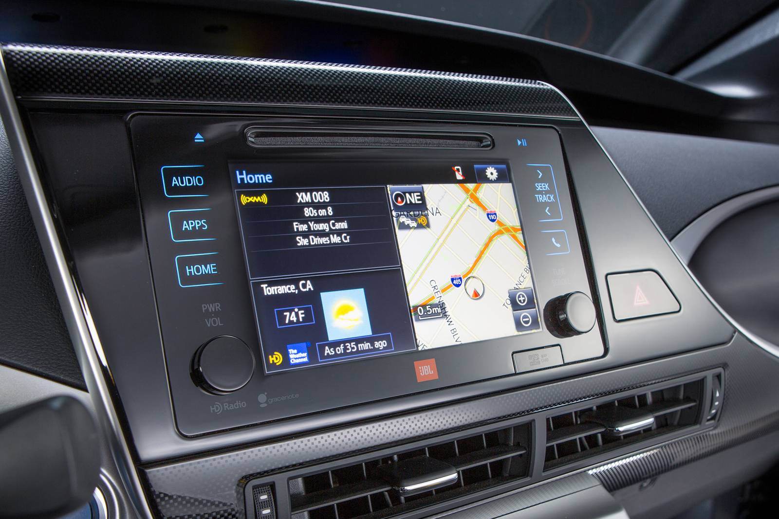 2016 Toyota Mirai interior NAVSYS