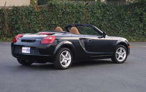 2002 Toyota MR2 Spyder 2dr Convertible Shown