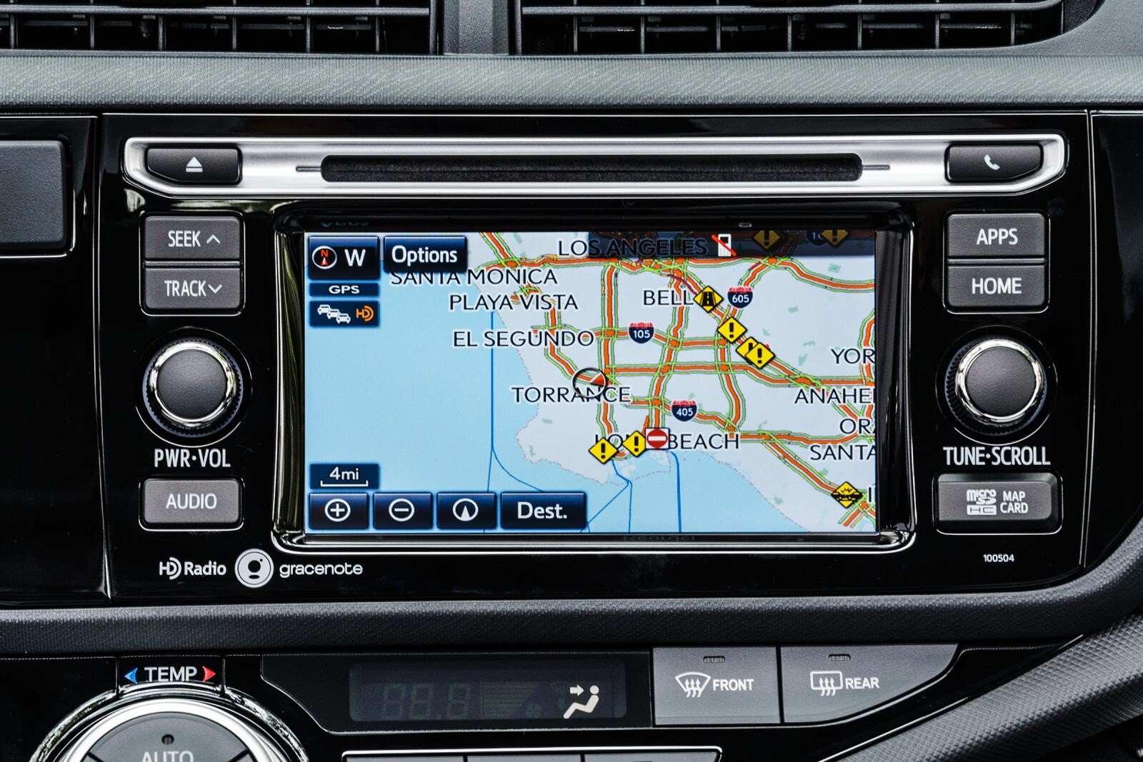 2017 Toyota Prius interior NAVSYS