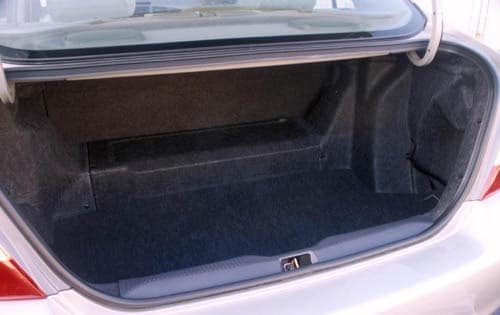 2001 Toyota Prius interior CARGO