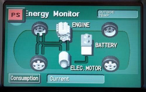 2004 Toyota Prius interior DETAIL