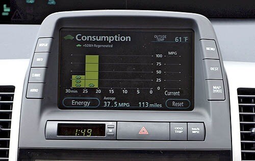 2008 Toyota Prius interior CC
