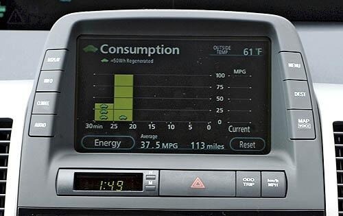 2009 Toyota Prius interior CC