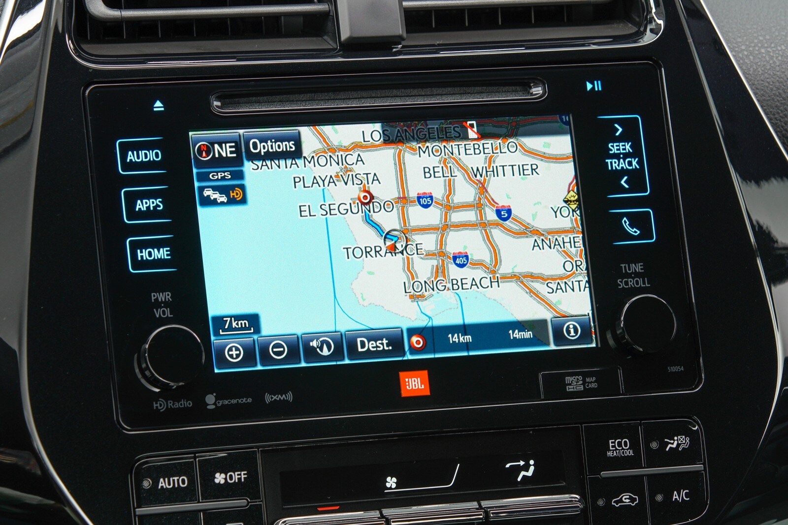 2017 Toyota Prius interior NAVSYS