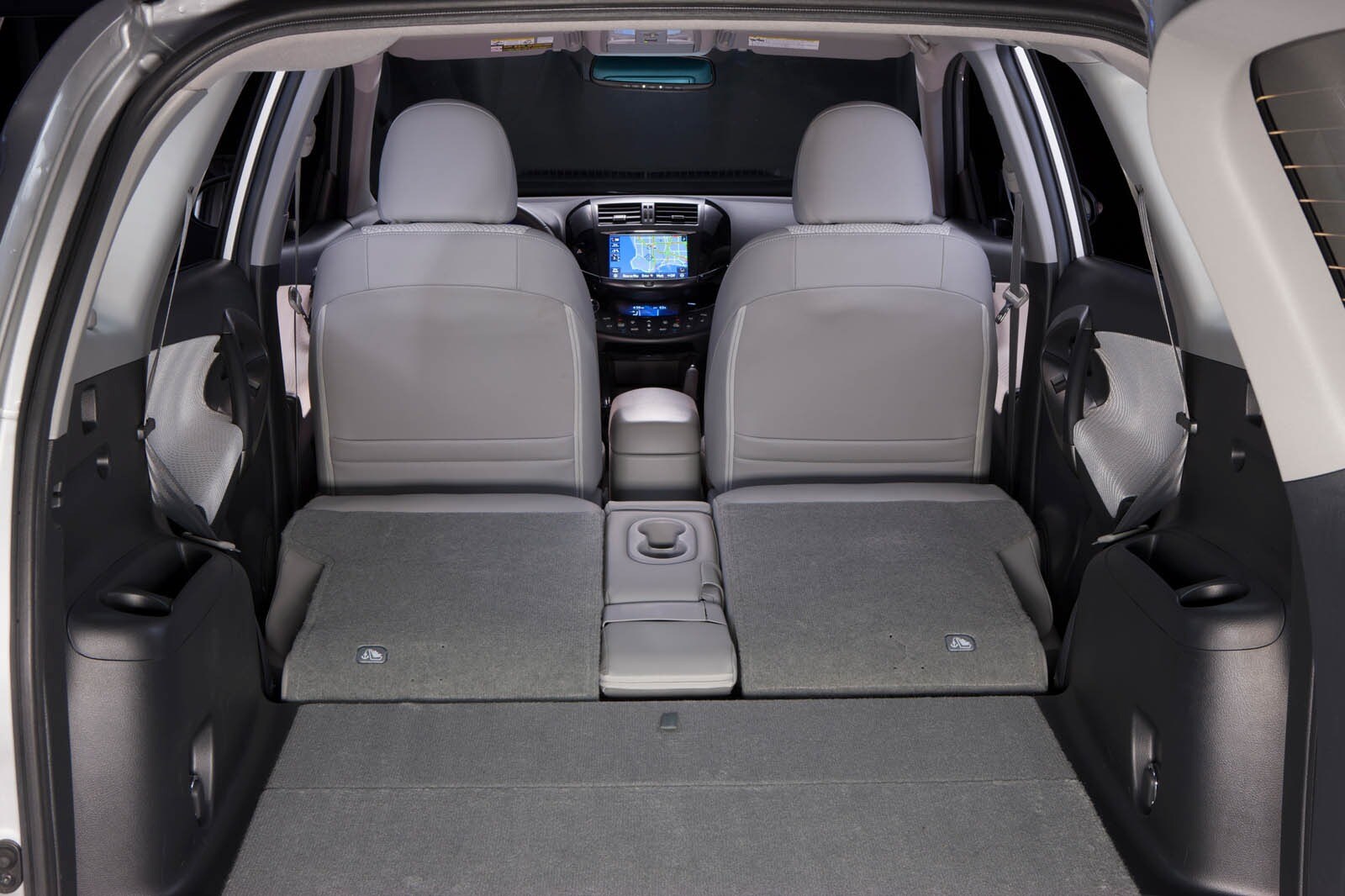 2012 Toyota RAV4 EV interior CARGO