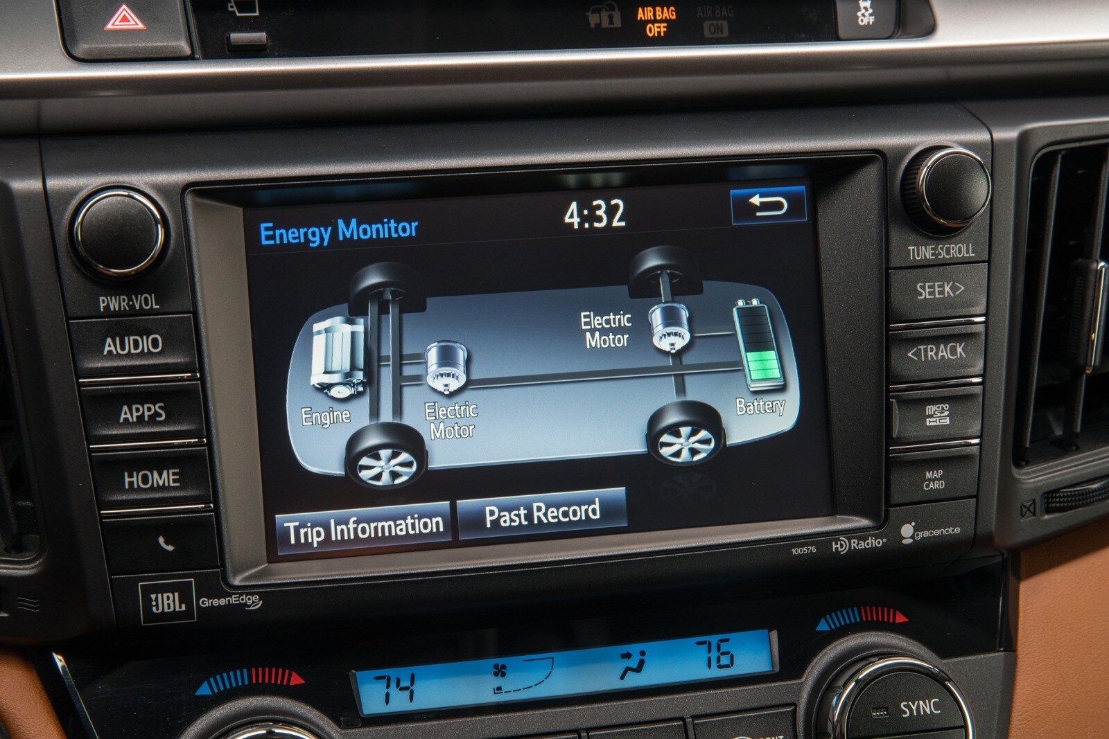 2016 Toyota RAV4 Hybrid interior CC