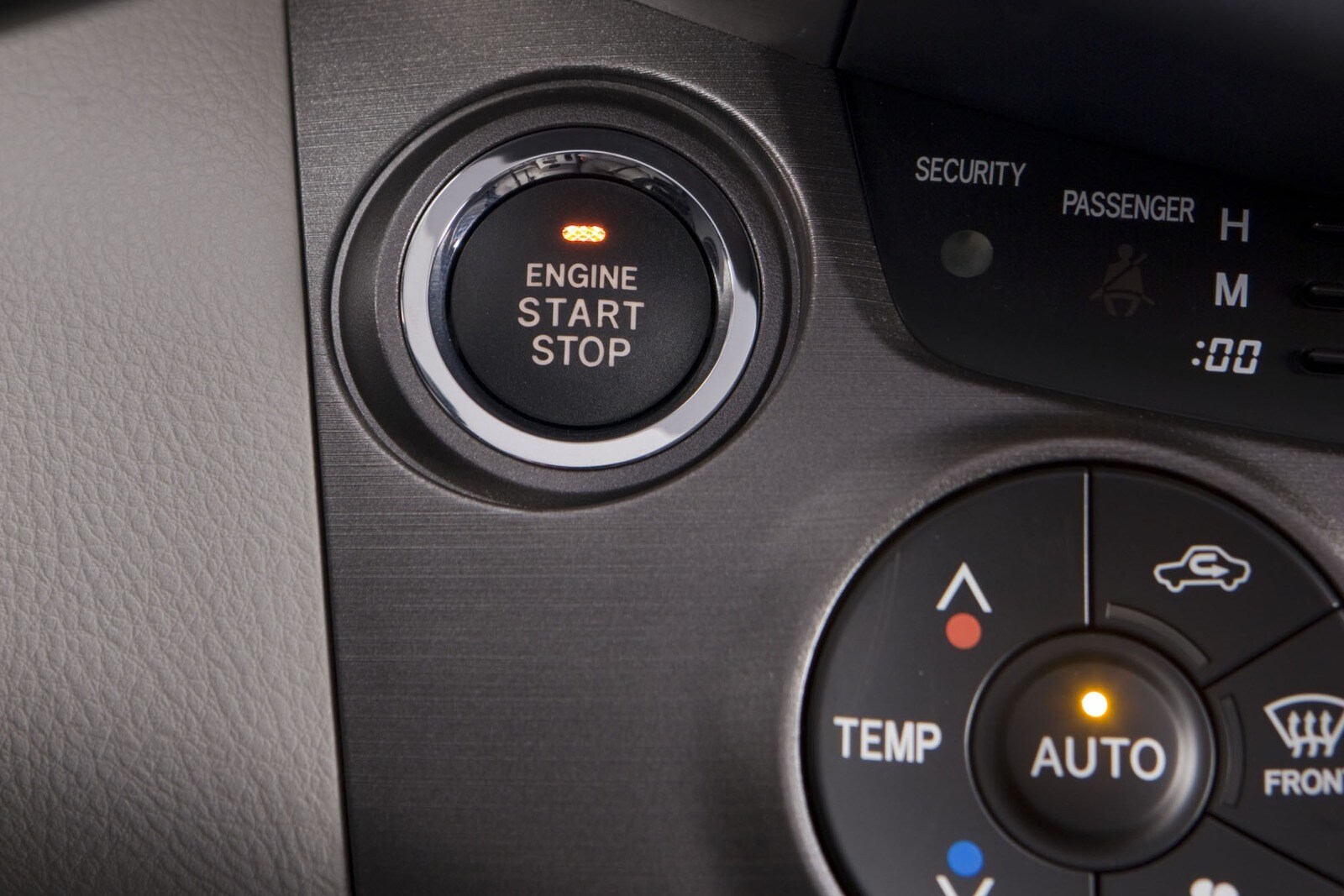 2012 Toyota RAV4 EV interior DETAIL