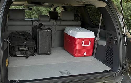 2008 Toyota Sequoia interior CARGO