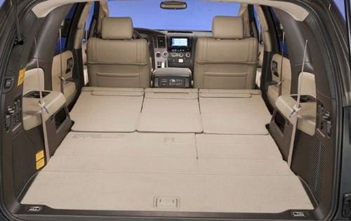 2012 Toyota Sequoia interior CARGO