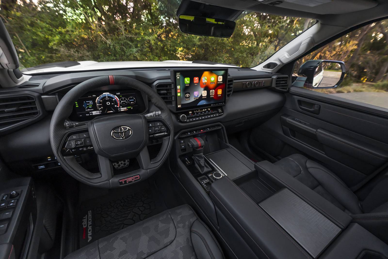 2023 Toyota Sequoia interior SWD