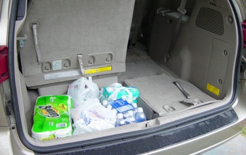 2004 Toyota Sienna interior CARGO