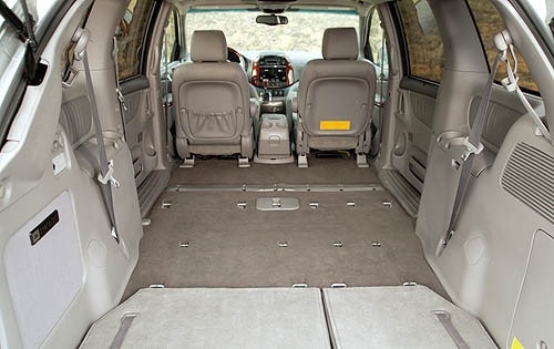 2008 Toyota Sienna interior CARGO