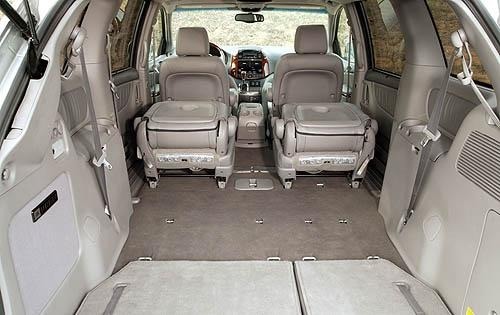 2009 Toyota Sienna front safety CARGO
