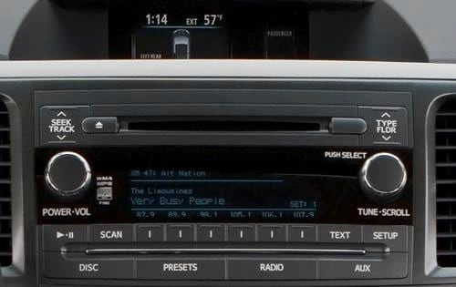 2011 Toyota Sienna front safety CC