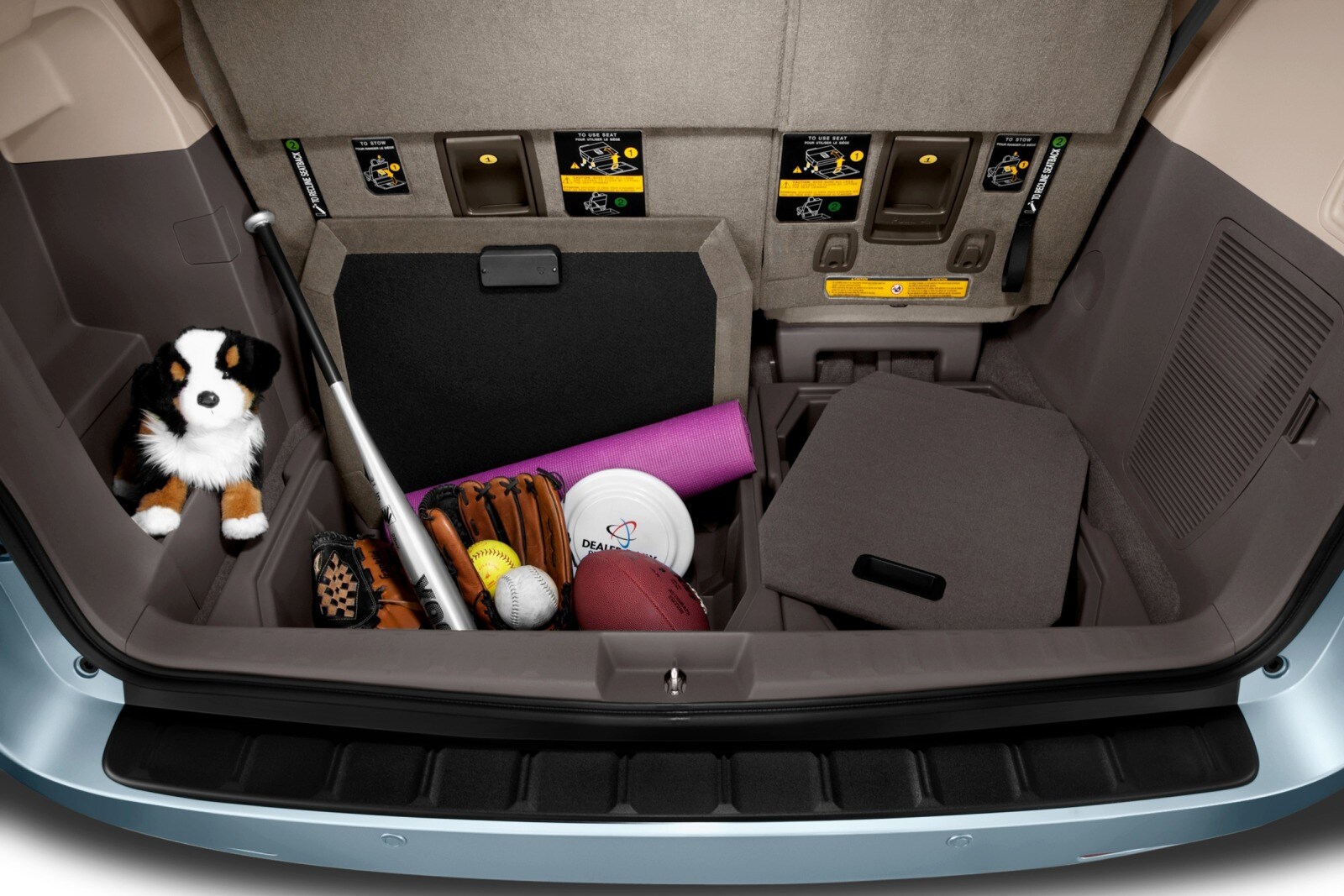 2016 Toyota Sienna interior CARGO