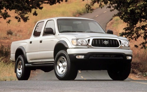 2001 Toyota Tacoma interior DETAIL
